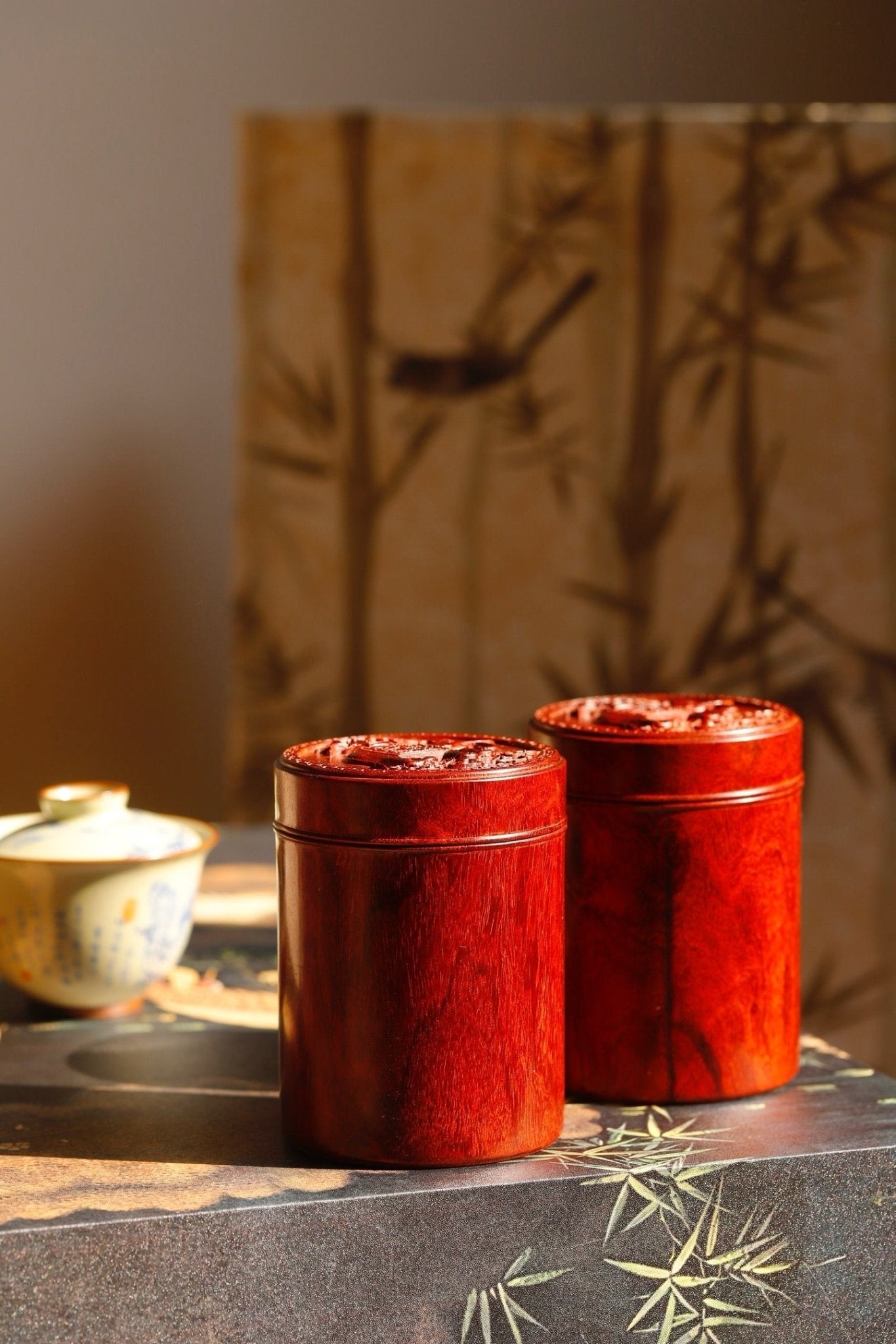 Ji Xiang Ru Yi - Wood Sculpture - zycs_China