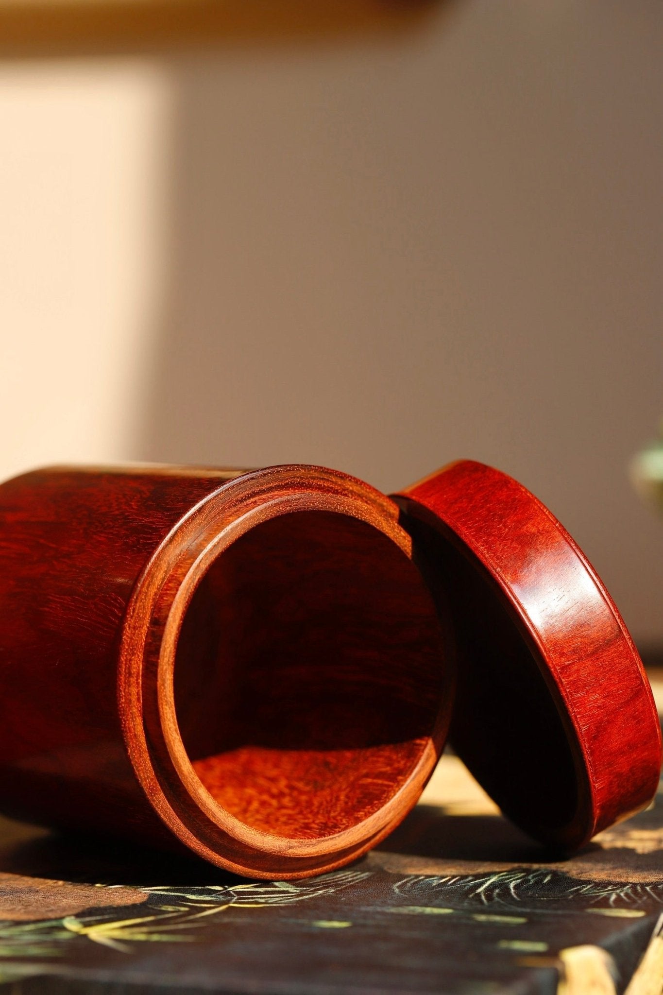 Ji Xiang Ru Yi - Wood Sculpture - zycs_China