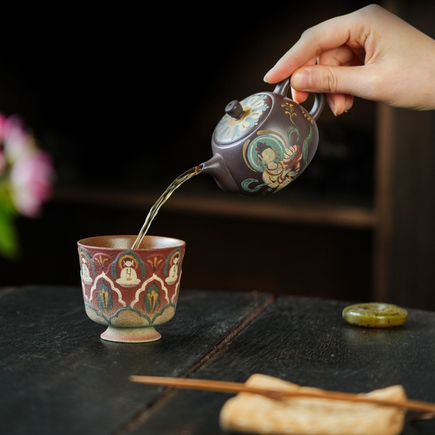 Ji Xiang Xian Zi 130cc - Yixing Handmade Teapot - zycs_China - tea - teapot