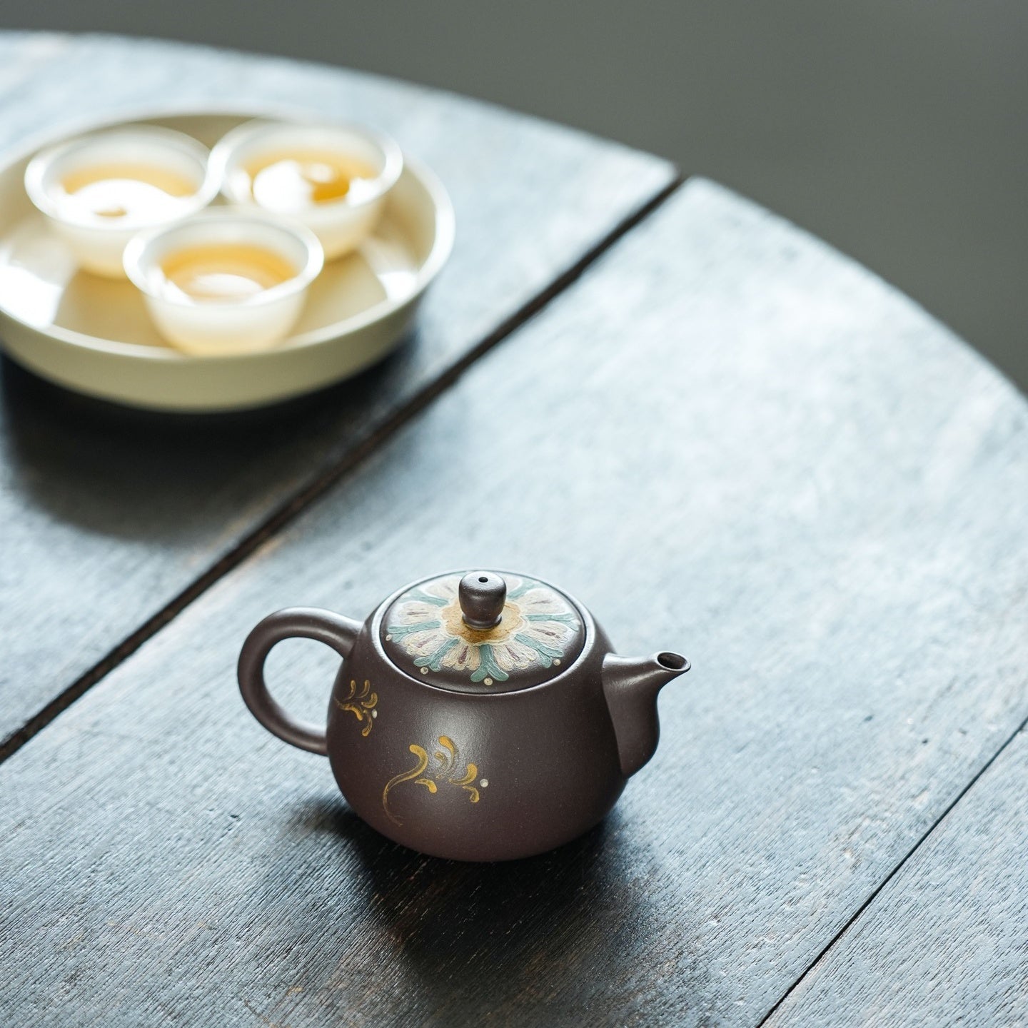 Ji Xiang Xian Zi 130cc - Yixing Handmade Teapot - zycs_China - tea - teapot