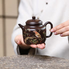 Jian Liu De Zhong 160cc - Yixing Handmade Teapot - zycs_China