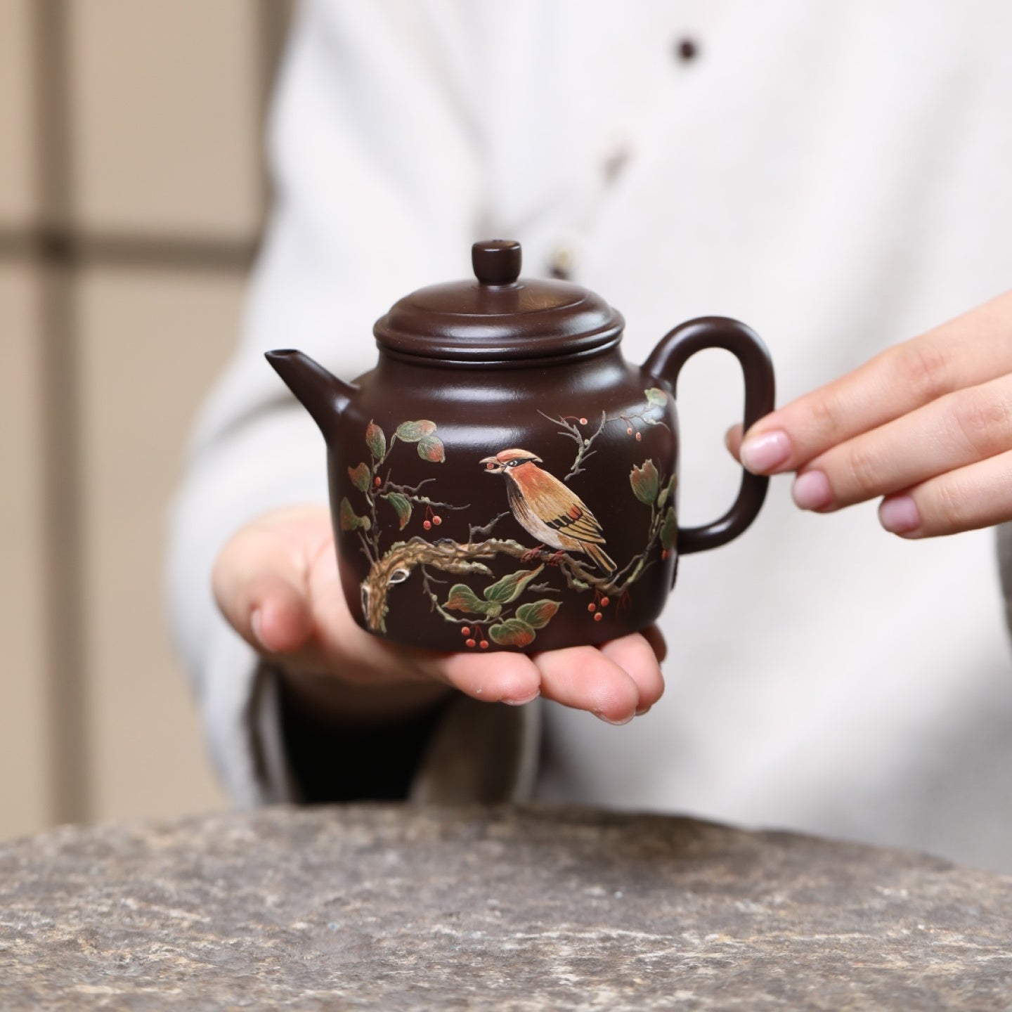 Jian Liu De Zhong 160cc - Yixing Handmade Teapot - zycs_China