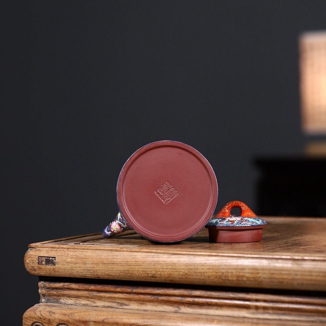 Jiang Tian Yi Se 380cc - Yixing Handmade Teapot - zycs_China - tea - teapot