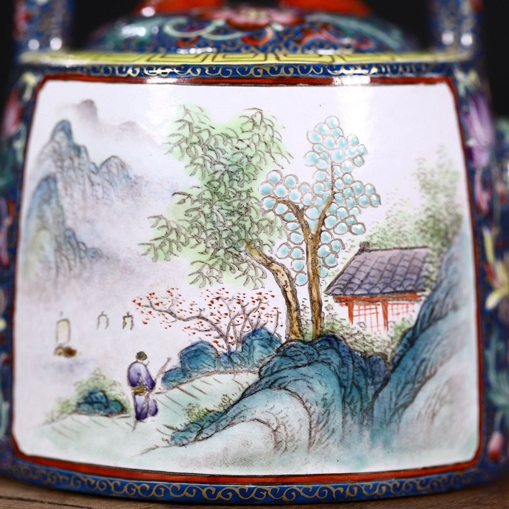 Jiang Tian Yi Se 380cc - Yixing Handmade Teapot - zycs_China - tea - teapot