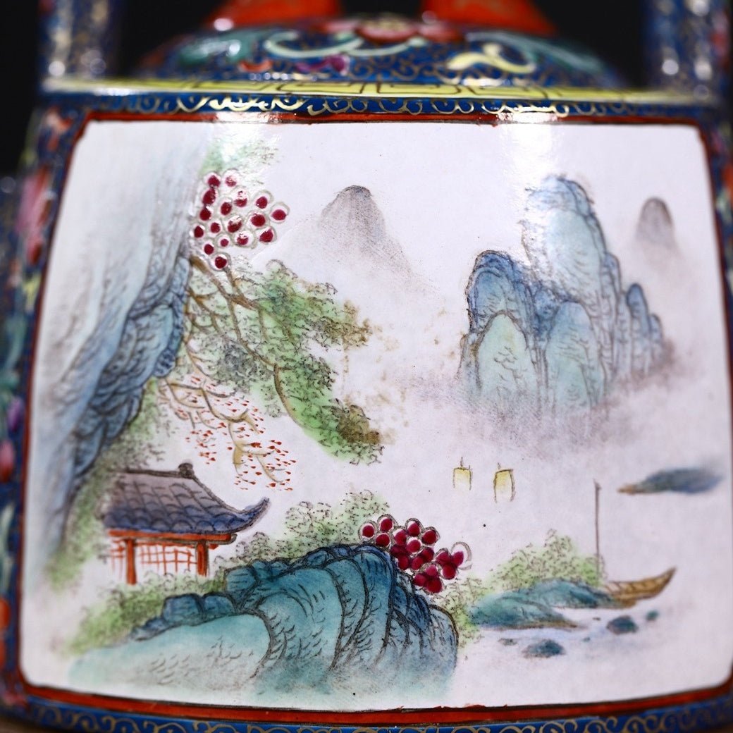 Jiang Tian Yi Se 380cc - Yixing Handmade Teapot - zycs_China - tea - teapot