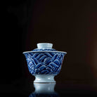 Jiang Ya Hai Shui 75cc - Jing De Zhen Porcelain Gaiwan zycschina