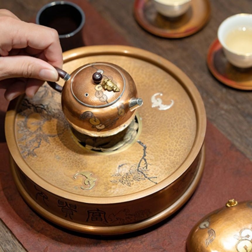 Jin Chan 120cc - Handmade silver pot - zycs_China