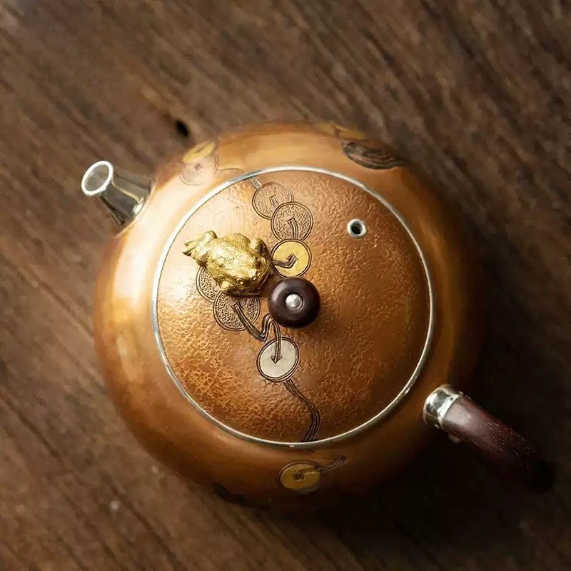 Jin Chan 120cc - Handmade silver pot - zycs_China