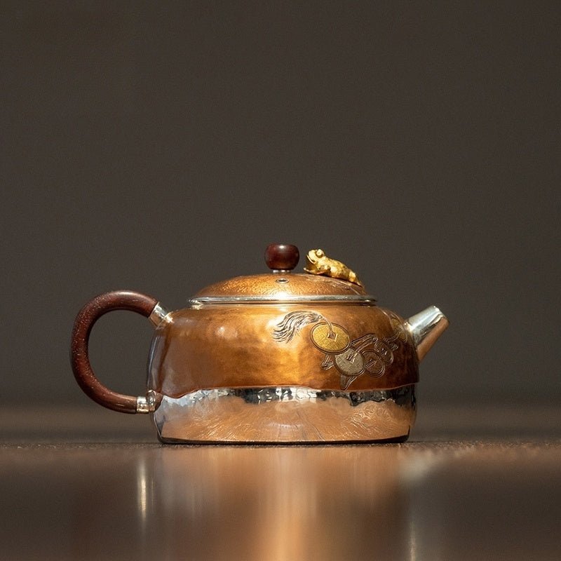 Jin Chan 120cc - Handmade silver pot - zycs_China