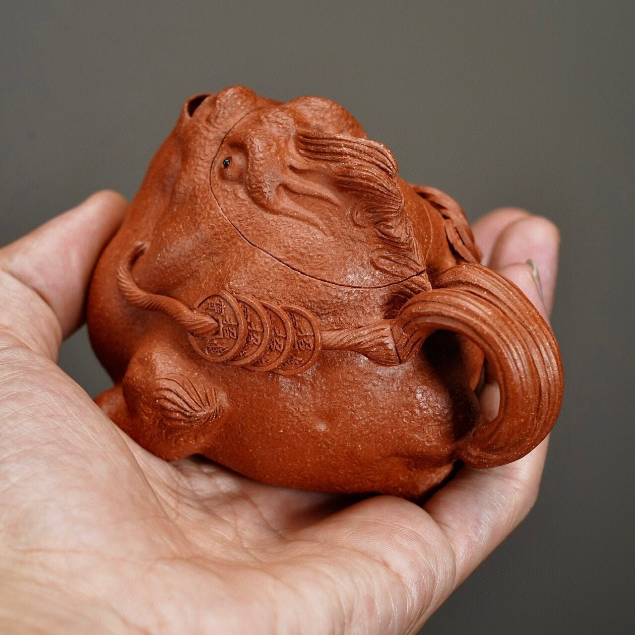 Jin Chan 200cc - Yixing Handmade Teapot - zycs_China