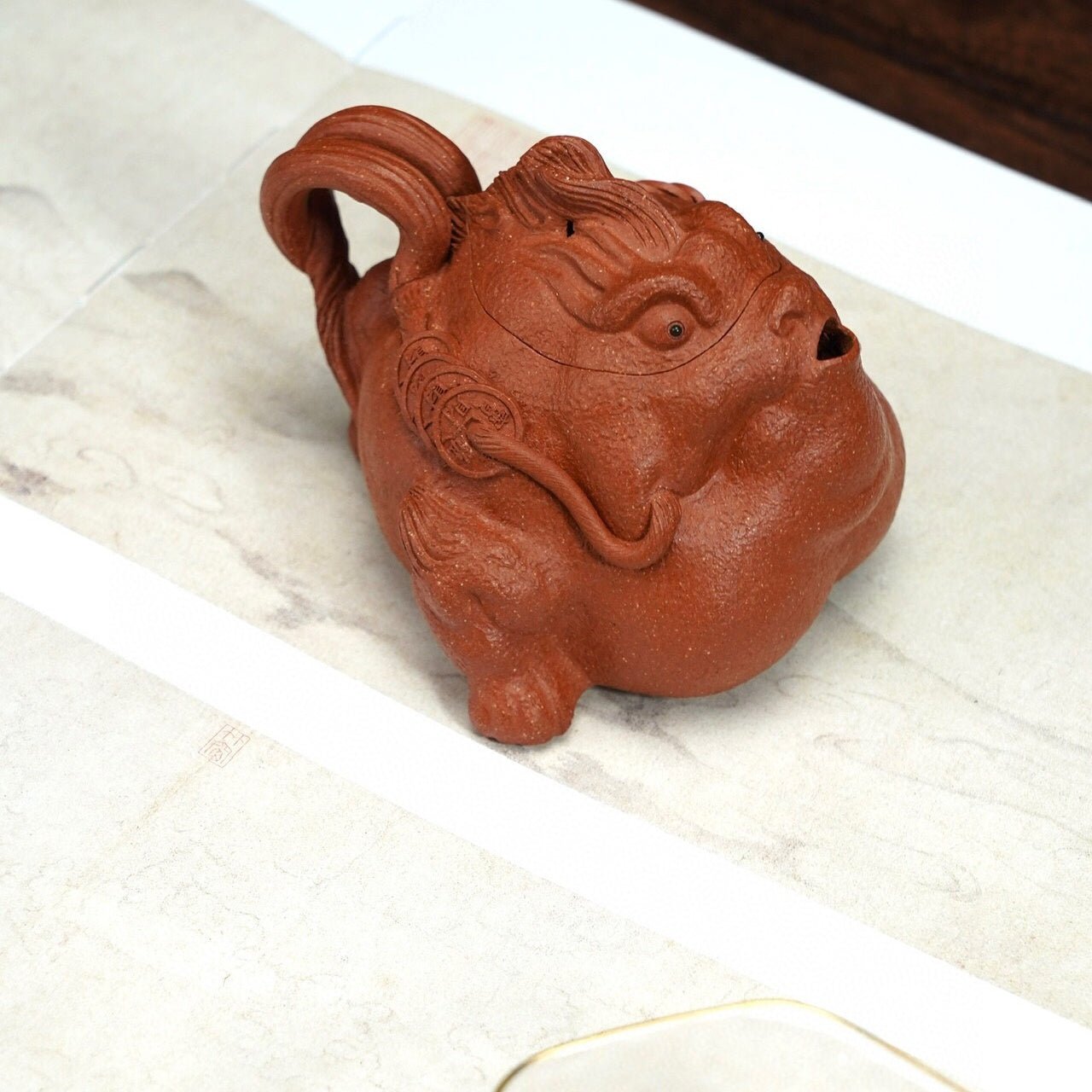 Jin Chan 200cc - Yixing Handmade Teapot - zycs_China