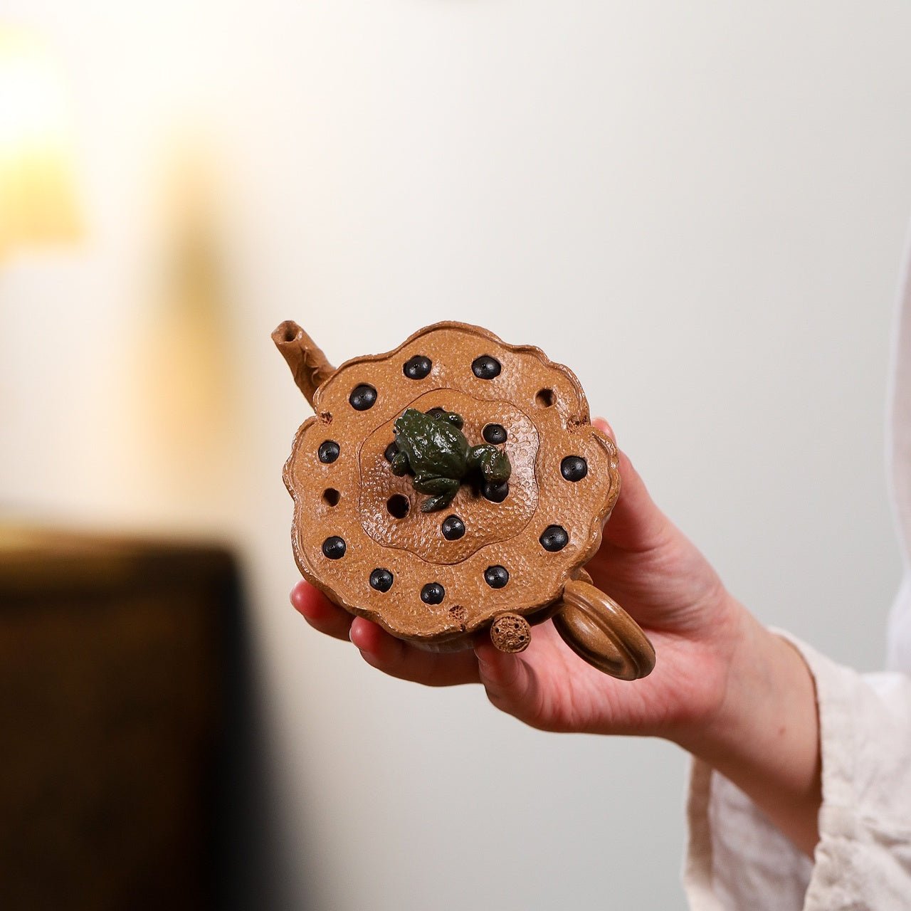 Jin Chan Lian Xin 190cc - Yixing Handmade Teapot - zycs_China