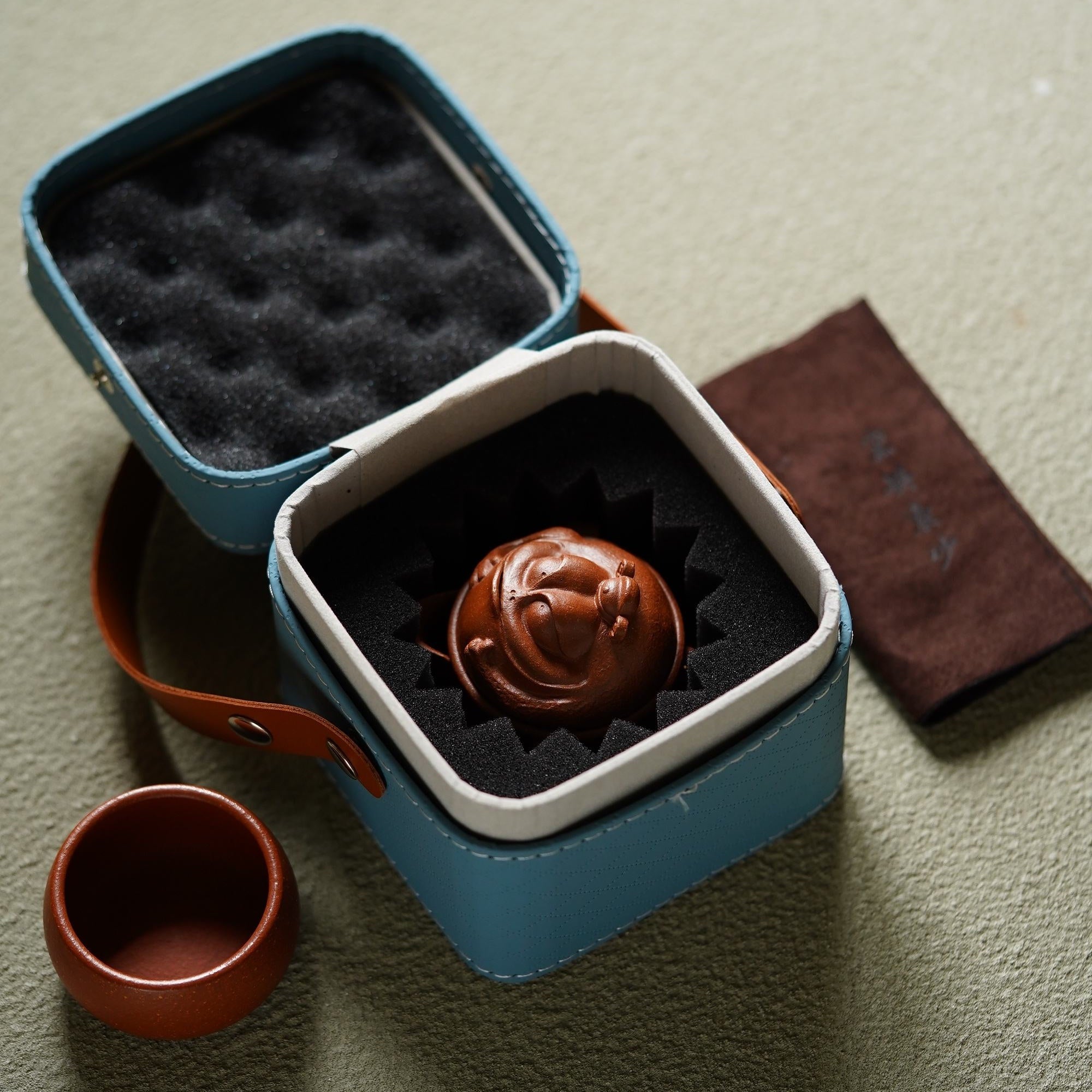 Jin Chan Na Fu 120cc - Yixing Handmade Gaiwan - zycs_China
