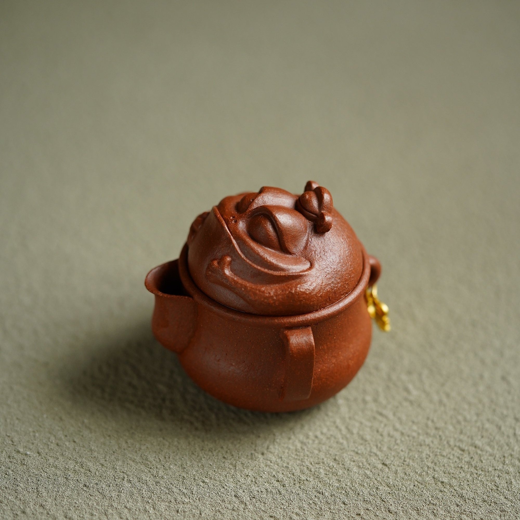 Jin Chan Na Fu 120cc - Yixing Handmade Gaiwan - zycs_China