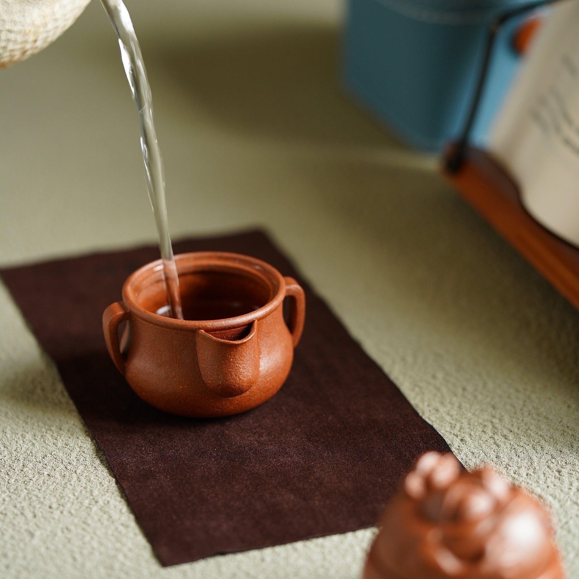 Jin Chan Na Fu 120cc - Yixing Handmade Gaiwan - zycs_China