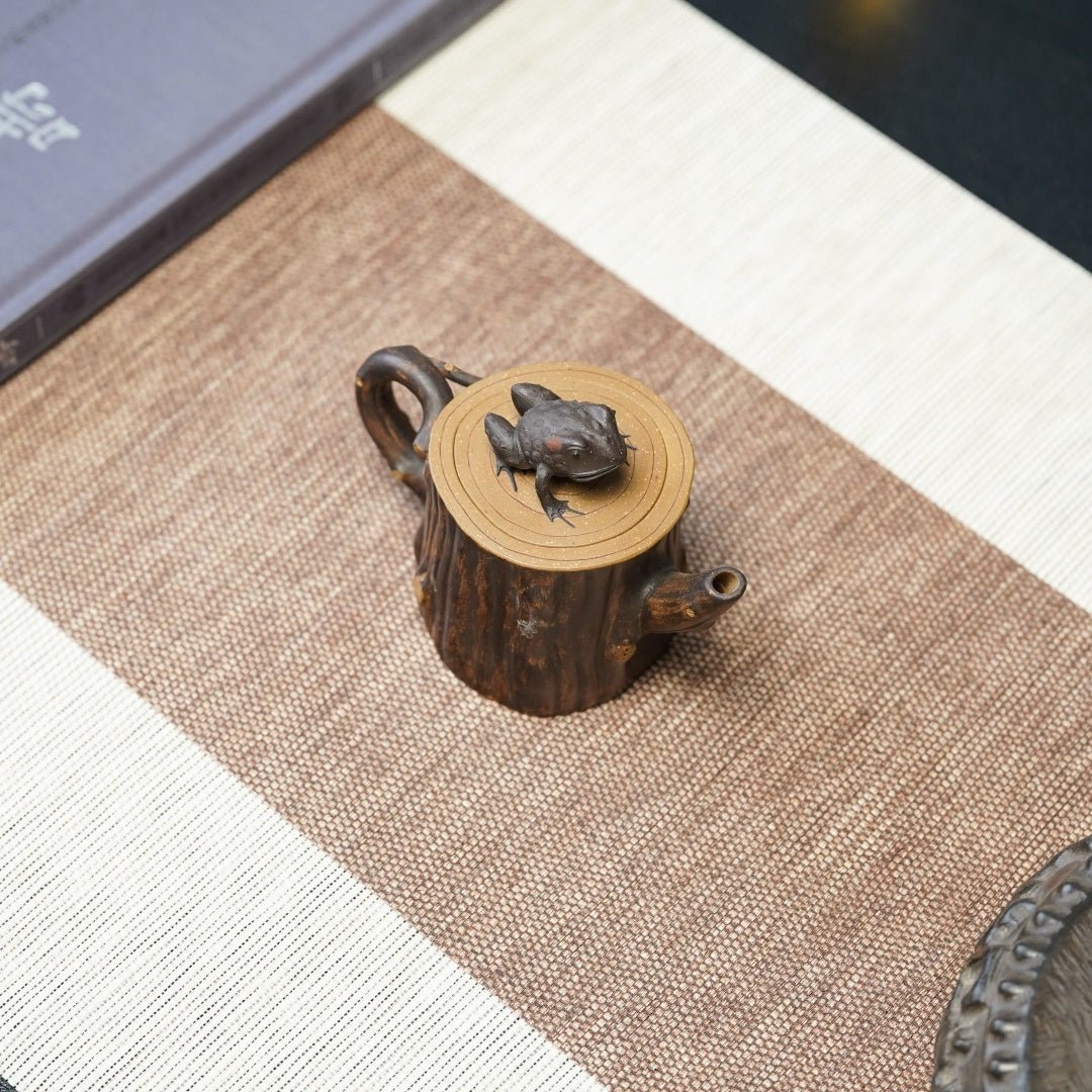 Jin Chan Shu Zhuang 170cc - Yixing Handmade Teapot - zycs_China