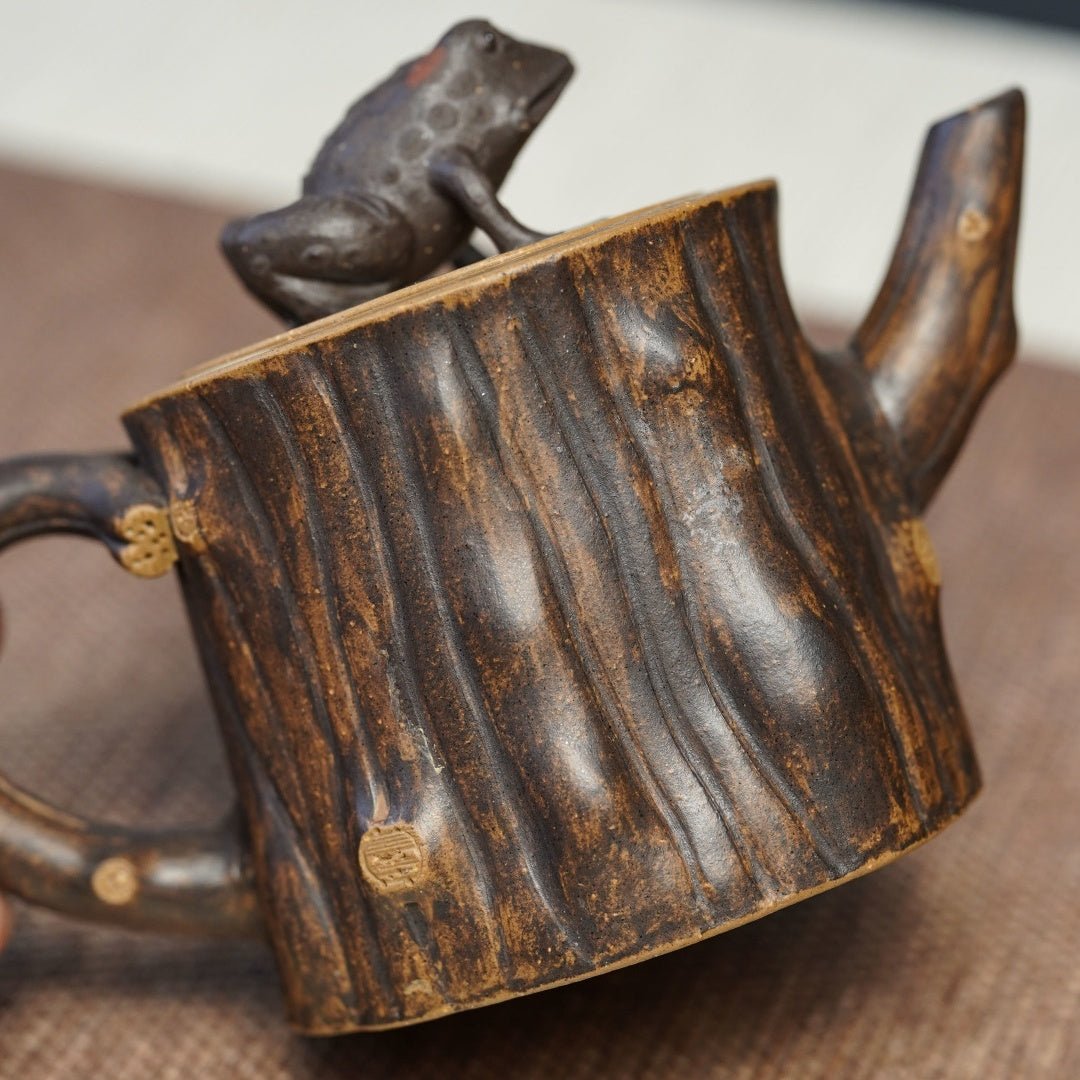 Jin Chan Shu Zhuang 170cc - Yixing Handmade Teapot - zycs_China