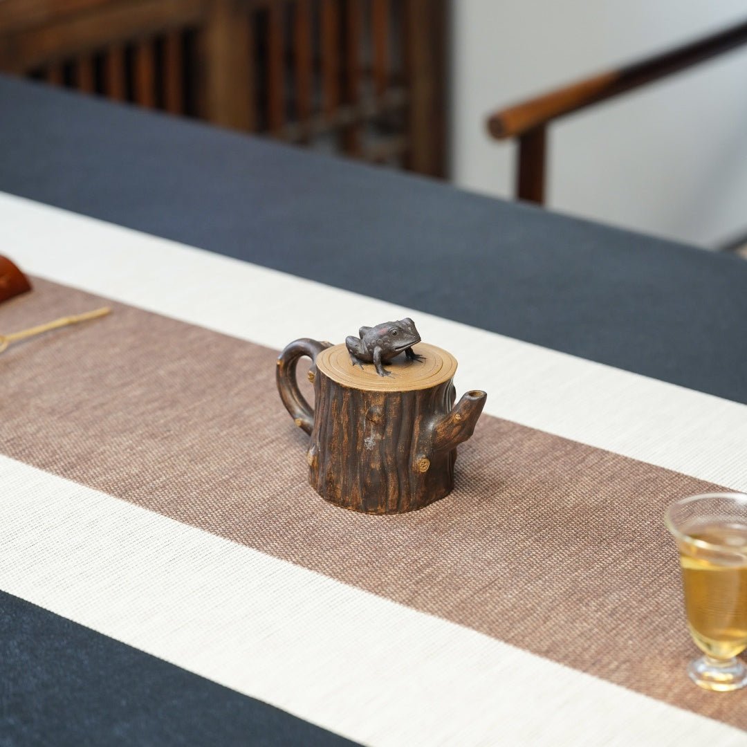 Jin Chan Shu Zhuang 170cc - Yixing Handmade Teapot - zycs_China