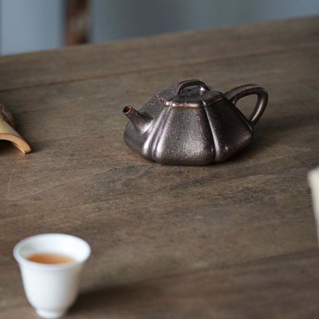 Jin Fang 200cc - Yixing Handmade Teapot - zycs_China