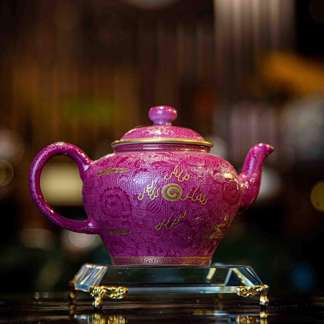 Jin Feng 300cc - Jing De Zhen Porcelain Teapot - zycs_China
