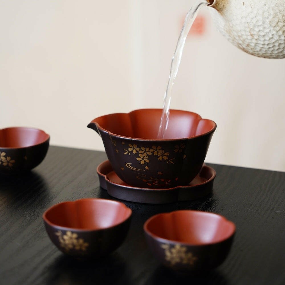 Jin Li 220cc - Yixing Handmade Gaiwan - zycs_China