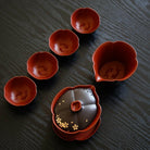 Jin Li 220cc - Yixing Handmade Gaiwan - zycs_China