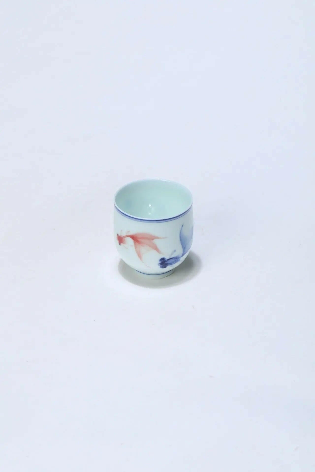 Jin Li Bei 100cc - Jing De Zhen Handmade Teacup - zycs_China - tea - teapot