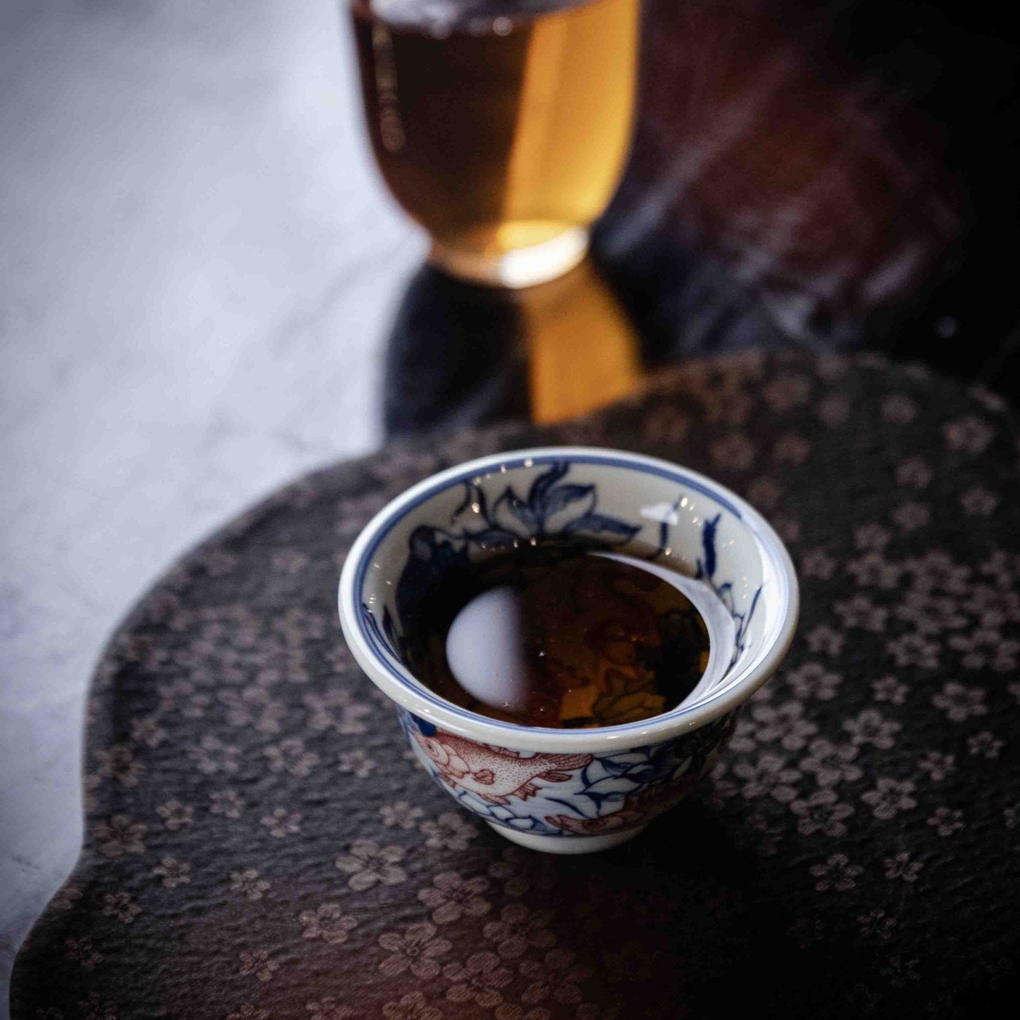 Jin Li Xi Lian 100cc - Jing De Zhen Porcelain Teacup - zycs_China