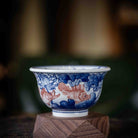 Jin Li Xi Lian 100cc - Jing De Zhen Porcelain Teacup - zycs_China