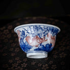 Jin Li Xi Lian 100cc - Jing De Zhen Porcelain Teacup - zycs_China