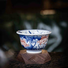 Jin Li Xi Lian 100cc - Jing De Zhen Porcelain Teacup - zycs_China