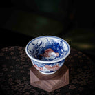 Jin Li Xi Lian 100cc - Jing De Zhen Porcelain Teacup - zycs_China