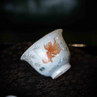 Jin Li Xi Lian 110cc - Jing De Zhen Porcelain Gaiwan - zycs_China