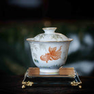Jin Li Xi Lian 110cc - Jing De Zhen Porcelain Gaiwan - zycs_China