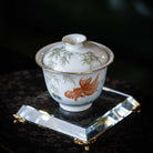 Jin Li Xi Lian 110cc - Jing De Zhen Porcelain Gaiwan - zycs_China