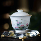 Jin Li Xi Lian 110cc - Jing De Zhen Porcelain Gaiwan - zycs_China