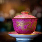 Jin Long 175cc - Jing De Zhen Porcelain Gaiwan - zycs_China