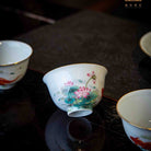 Jin Shang Tian Hua 130cc - Jing De Zhen Porcelain Gaiwan - zycs_China