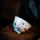 Jin Shang Tian Hua 130cc - Jing De Zhen Porcelain Gaiwan - zycs_China