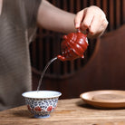 Jin Wen Bao Xiang 120cc - Yixing Handmade Teapot - zycs_China