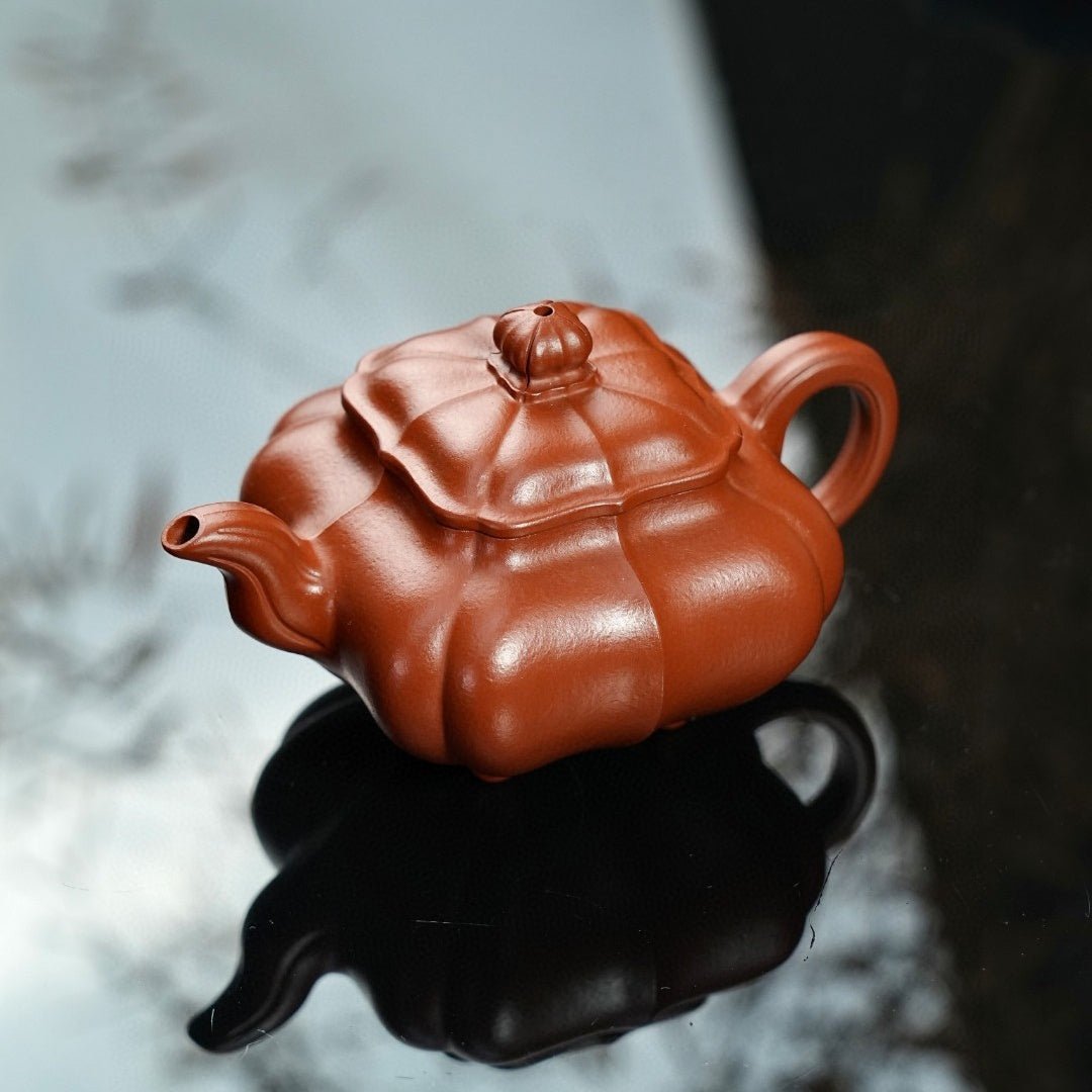 Jin Wen Chuan Lu 200cc - Yixing Handmade Teapot - zycs_China