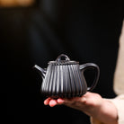 Jin Wen Gao Shi Piao 220cc - Yixing Handmade Teapot - zycs_China