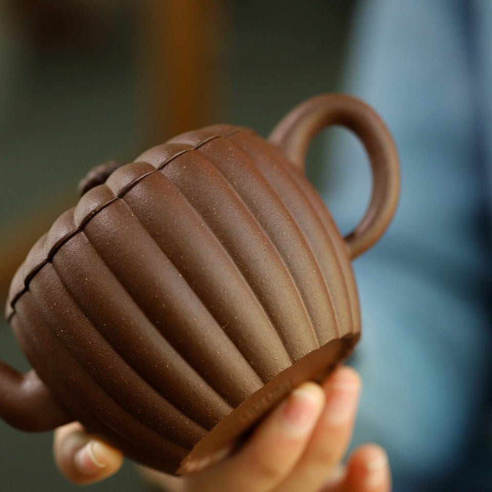 Jin Wen Han Wa 220cc - Yixing Handmade Teapot - zycs_China