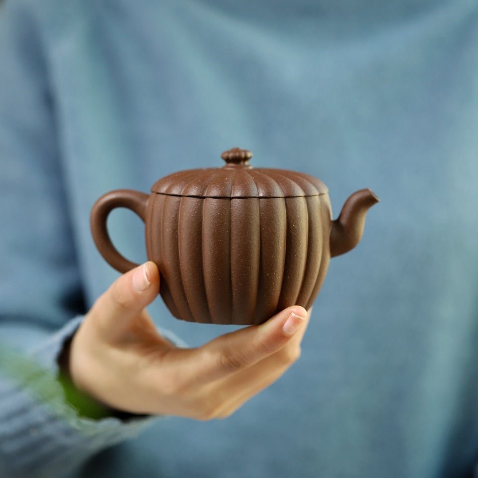 Jin Wen Han Wa 220cc - Yixing Handmade Teapot - zycs_China