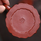 Jin Wen Hua Ting 120cc - Yixing Handmade Teapot - zycs_China
