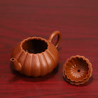 Jin Wen Li Xing 230cc - Yixing Handmade Teapot - zycs_China