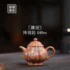 Jin Wen Pan Hu 140cc - Yixing Handmade Teapot - zycs_China