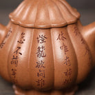 Jin Wen Pan Hu 140cc - Yixing Handmade Teapot - zycs_China