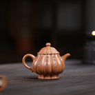 Jin Wen Pan Hu 140cc - Yixing Handmade Teapot - zycs_China