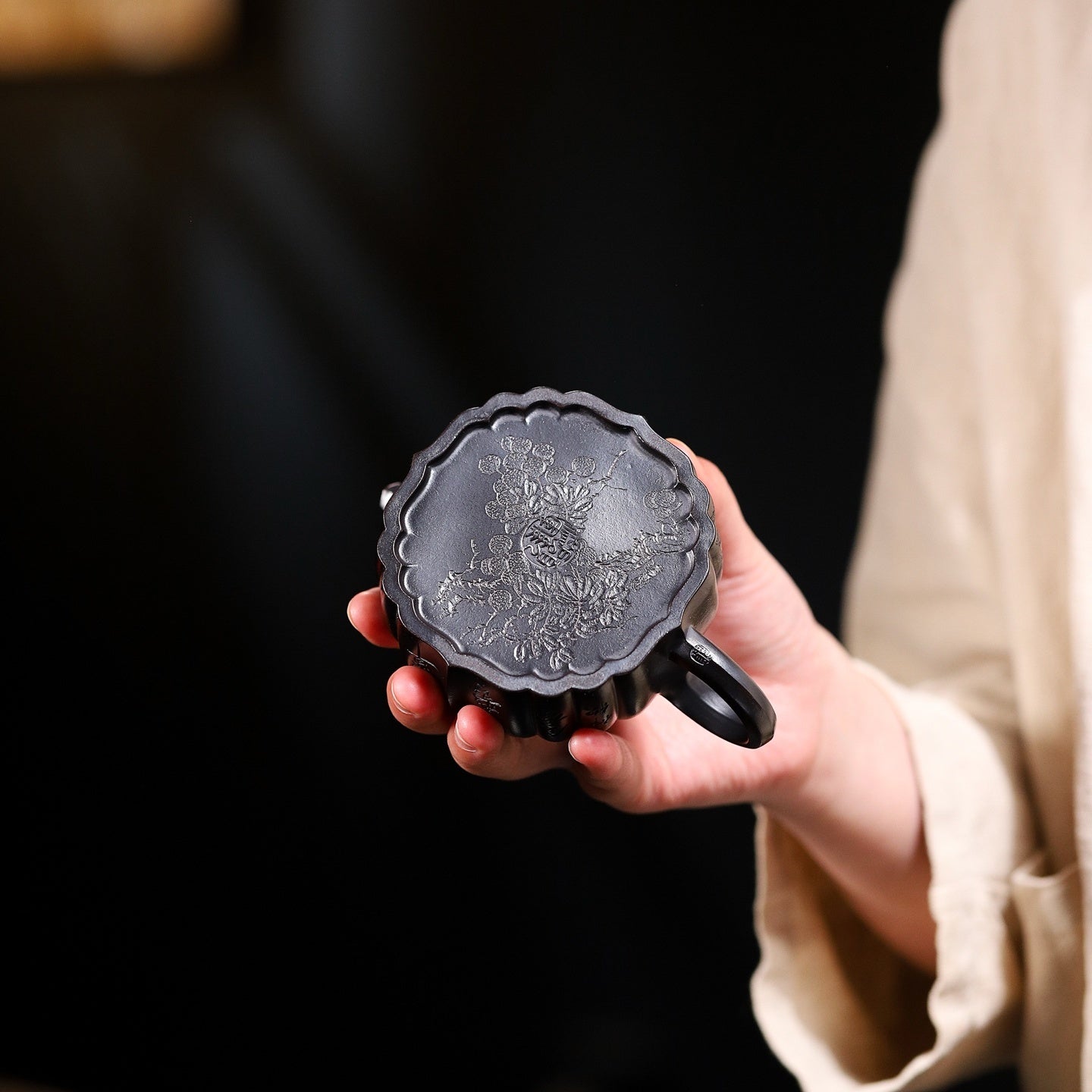 Jin Wen Ru Yi 180cc - Yixing Handmade Teapot - zycs_China